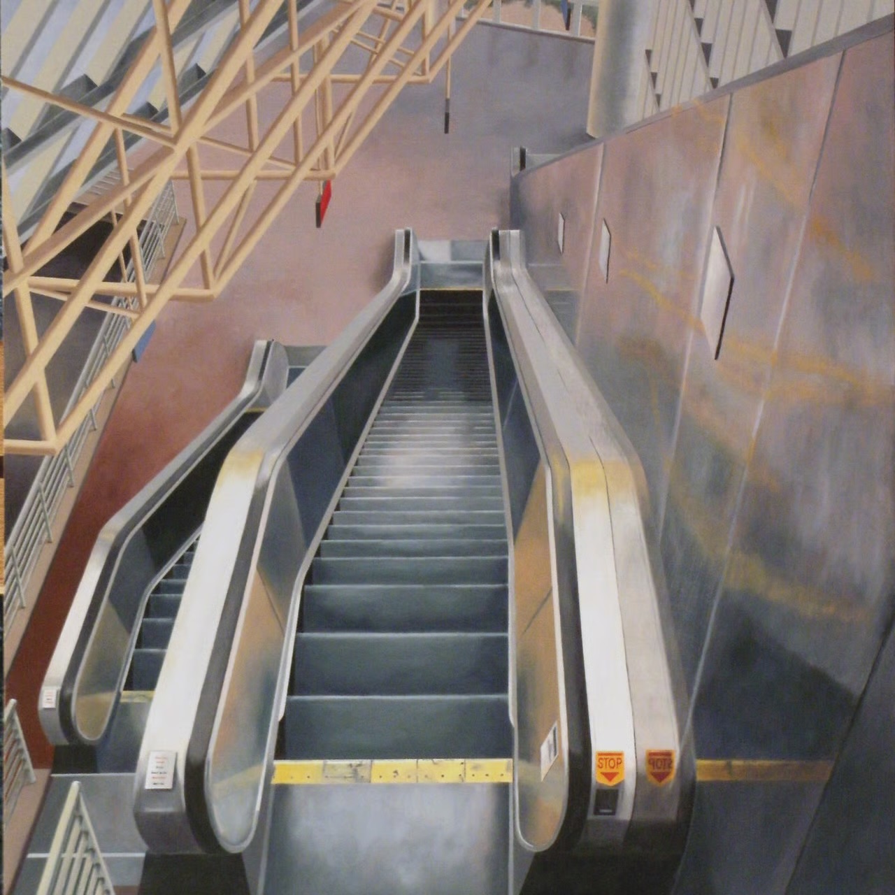 Escalators Down by Ella carty